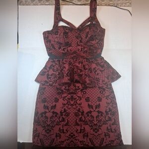 Material Girl Midi Dress Size Medium NWOT